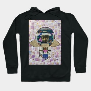 Buddha Speaks Hamsa by Harriette Knight Hoodie